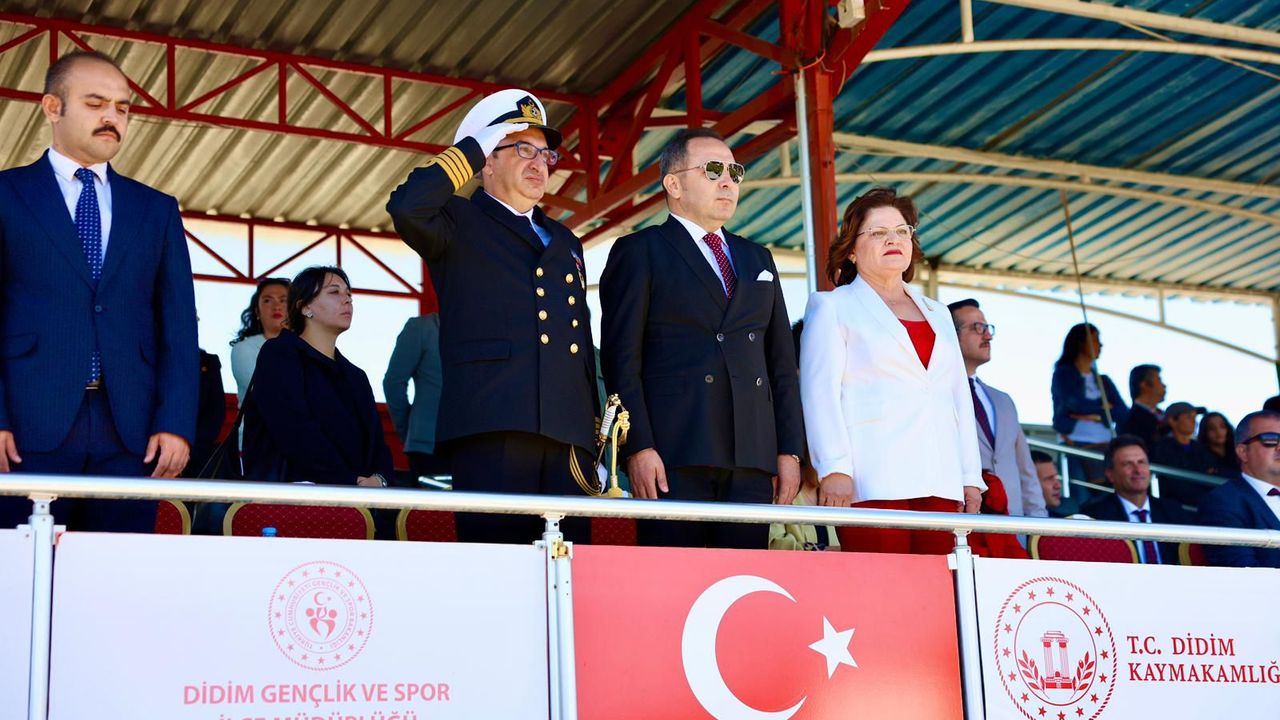 Didim’de Cumhuriyet Bayramı coşkuyla kutlandı