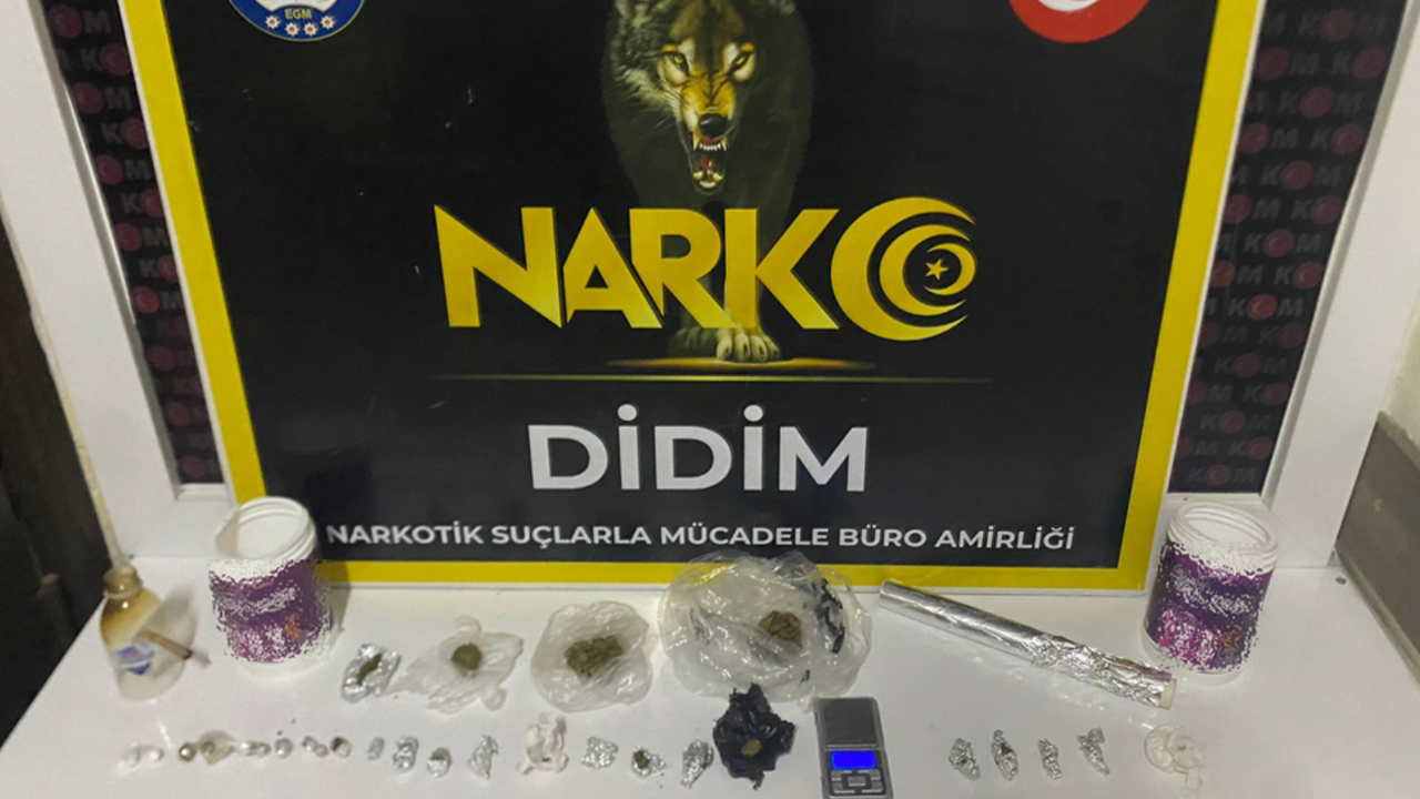 Didim'de uyuşturucu operasyonu!