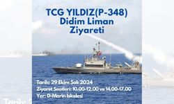 TCG Yıldız(P-348) Gemisi Cumhuriyet Bayramı'nda Didim'de!