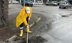 Didim'de yağışa karşı önlem çalışmaları devam ediyor!