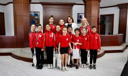 Başkan Gençay, Didimli milli sporcuları ağırladı