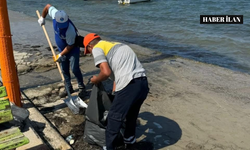 Didim Belediyesi'nden Mavişehir Sahili'ne temizlik dokunuşu