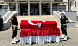 Aydın'da polis memuru son yolculuğuna uğurlandı
