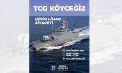 Didim Marina’da Zafer Bayramı’nda TCG Köyceğiz ziyareti