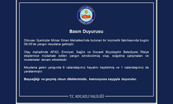 Parfüm fabrikasında yangın! 6 kişi hayatını kaybetti