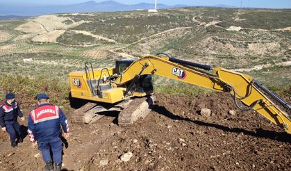 Didim’de hazine arazisinde kaçak kazı