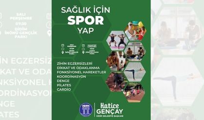 Didim’de sabahlar sporla başlıyor