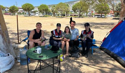 Didim’de jandarmadan çevre ve yangın farkındalığı etkinliği