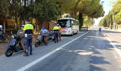 Didim’de Milyonfest'te 2100 kişi ve 650 araç denetenlendi