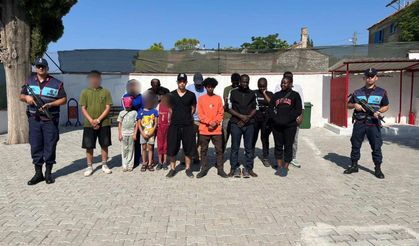 Didim 16 düzensiz göçmen yakalandı