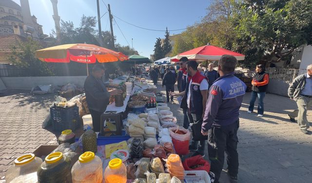 Didim'de zeytinyağı tezgahları denetlendi