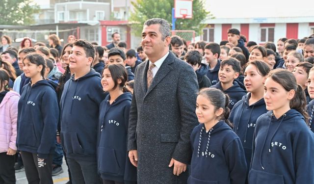 Aydın’da öğrenciler ara tatilin ardından ders başı yaptı