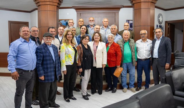 Alevi kültür derneklerinden Başkan Gençay'a ziyaret