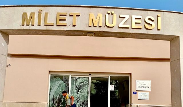 Milet Müzesi’nde kapsamlı temizlik çalışması tamamlandı