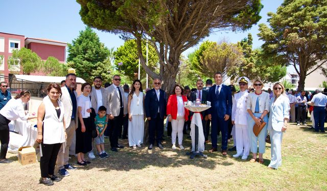 Didim protokolü bayramlaşma töreninde bir araya geldi
