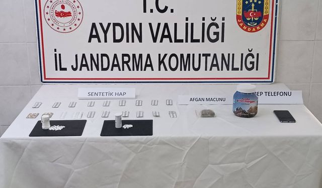 Jandarmadan Didim'de uyuşturucu operasyonu!