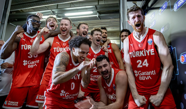 A Milli Erkek Basketbol Takımı finalde!