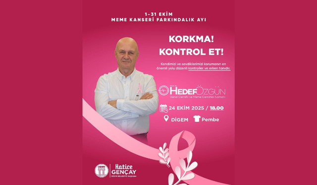 DİGEM’de meme kanseri farkındalık etkinliği düzenlenecek