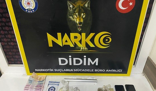 Didim'de uyuşturucu operasyonu! 2 tutuklama