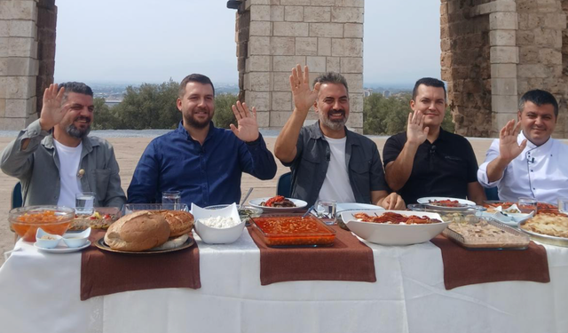 Aydın'ın lezzetleri ve tarihi ekranlara taşındı!