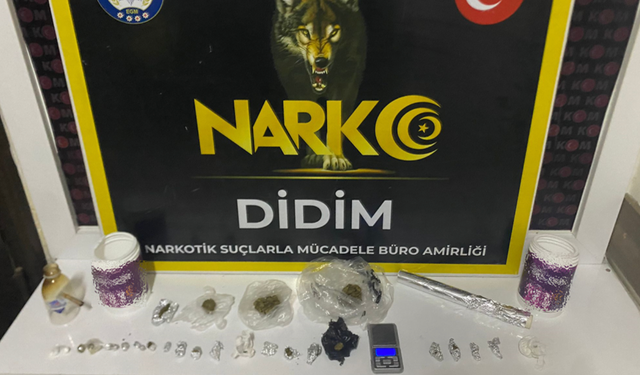Didim'de uyuşturucu operasyonu!