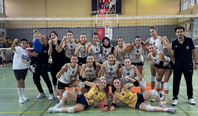 Polat Group Didim Belediyespor Kadın Voleybol Takımı fırtına gibi esti!