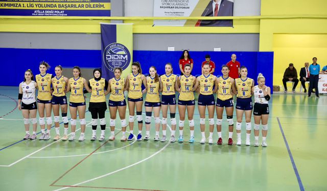 Didim'in sultanları sahada fırtına gibi esti