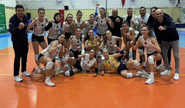 Didim'in güçlü kadınları deplasmandan zaferle döndü!