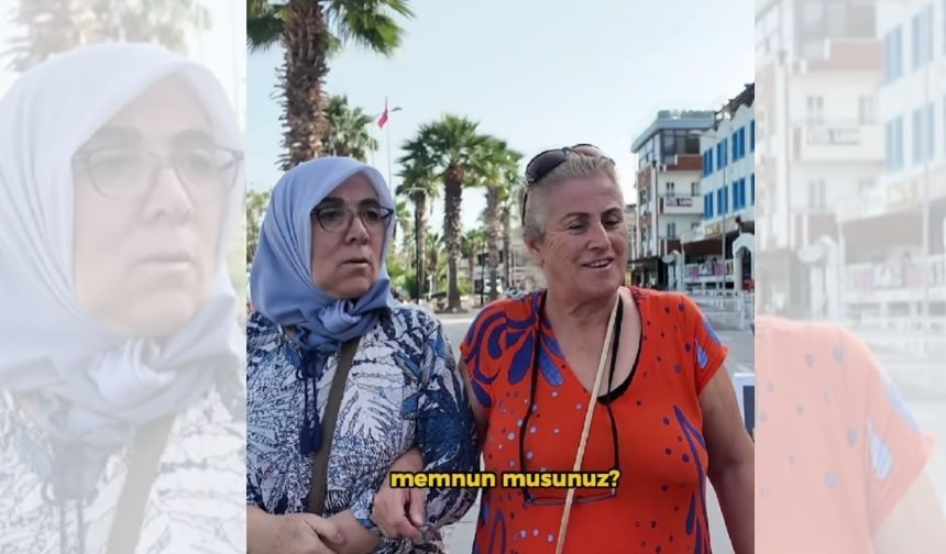 Didim'de bir vatandaş:"Gençay'ın faaliyetlerini görüyorum, memnunum"