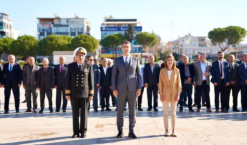 Didim'de 19 Ekim Muhtarlar Günü dolayısıyla tören düzenlendi