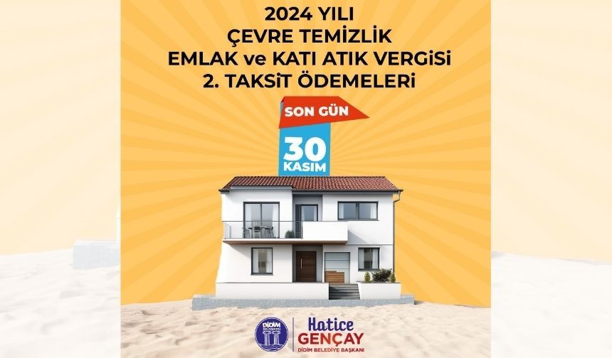 Didim Belediyesi duyurdu!