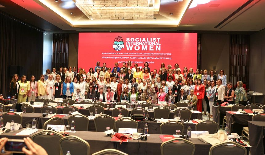 Didim Belediye Başkanı Hatice Gençay, Socialist International Women buluşmasına katıldı
