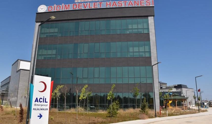 Didim’in yeni hastanesi açılış için gün sayıyor