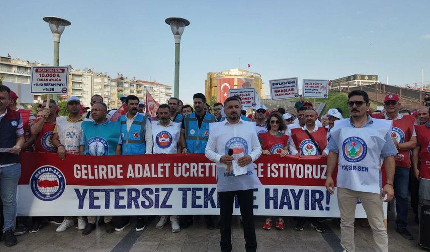 Memur Sen Aydın: Adil ve acil çözüm bekliyoruz